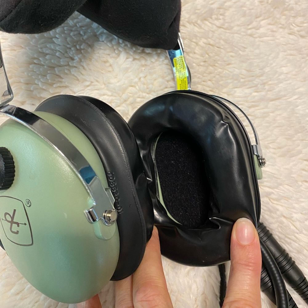 David Clark aviation headset
